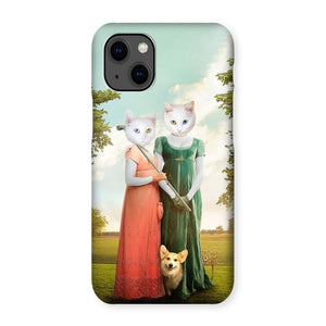 The Sisters (Bridgerton Inspired): Custom Pet Phone Case - Paw & Glory - Dog Portraits - Pet Portraits