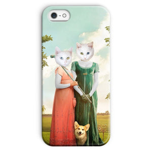 The Sisters (Bridgerton Inspired): Custom Pet Phone Case - Paw & Glory - Dog Portraits - Pet Portraits