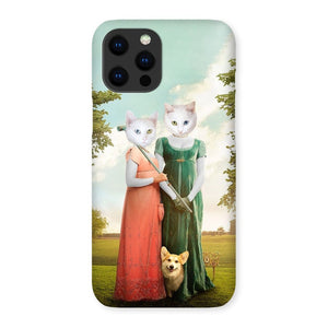 The Sisters (Bridgerton Inspired): Custom Pet Phone Case - Paw & Glory - Dog Portraits - Pet Portraits