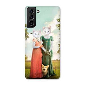 The Sisters (Bridgerton Inspired): Custom Pet Phone Case - Paw & Glory - Dog Portraits - Pet Portraits