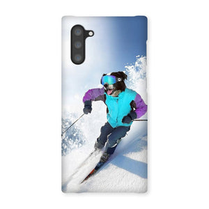 The Skiier: Custom Pet Phone Case - Paw & Glory - Dog Portraits - Pet Portraits