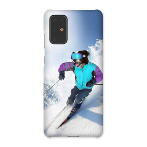 The Skiier: Custom Pet Phone Case - Paw & Glory - Dog Portraits - Pet Portraits