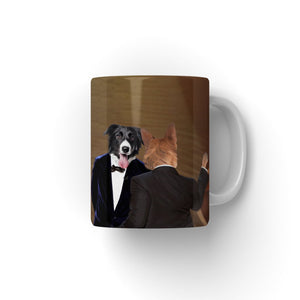 The Slap: Custom Pet Coffee Mug - Paw & Glory - Dog Portraits - Pet Portraits