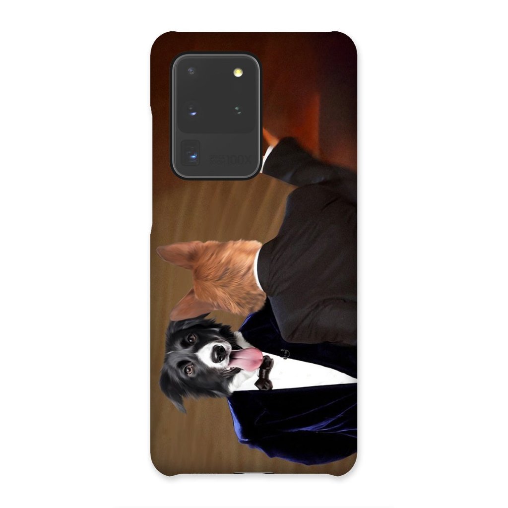 The Slap: Custom Pet Phone Case - Paw & Glory - Dog Portraits - Pet Portraits