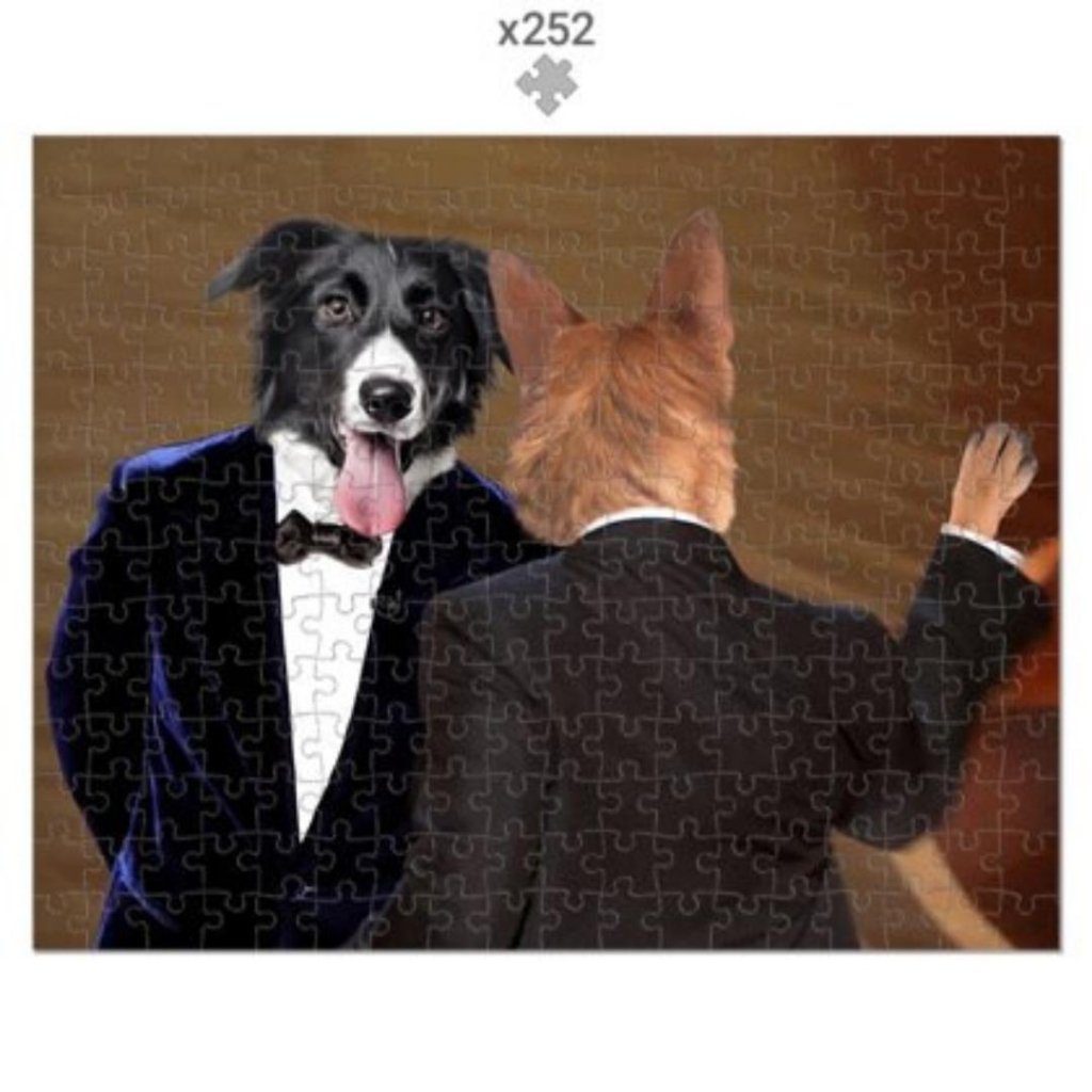 The Slap: Custom Pet Puzzle - Paw & Glory - Dog Portraits - Pet Portraits