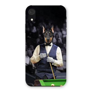 The Snooker Player: Custom Pet Phone Case - Paw & Glory - Dog Portraits - Pet Portraits