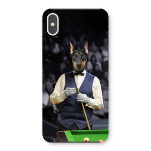 The Snooker Player: Custom Pet Phone Case - Paw & Glory - Dog Portraits - Pet Portraits