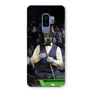 The Snooker Player: Custom Pet Phone Case - Paw & Glory - Dog Portraits - Pet Portraits