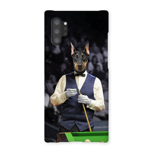 The Snooker Player: Custom Pet Phone Case - Paw & Glory - Dog Portraits - Pet Portraits