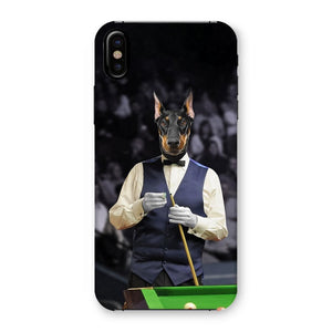 The Snooker Player: Custom Pet Phone Case - Paw & Glory - Dog Portraits - Pet Portraits