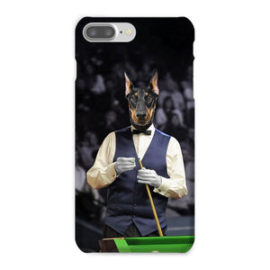 The Snooker Player: Custom Pet Phone Case - Paw & Glory - Dog Portraits - Pet Portraits