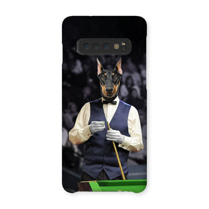 The Snooker Player: Custom Pet Phone Case - Paw & Glory - Dog Portraits - Pet Portraits