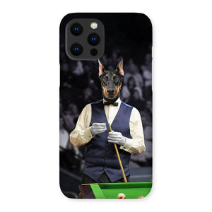 The Snooker Player: Custom Pet Phone Case - Paw & Glory - Dog Portraits - Pet Portraits