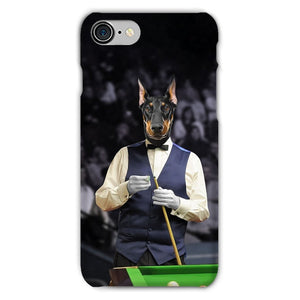 The Snooker Player: Custom Pet Phone Case - Paw & Glory - Dog Portraits - Pet Portraits