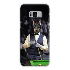 The Snooker Player: Custom Pet Phone Case - Paw & Glory - Dog Portraits - Pet Portraits