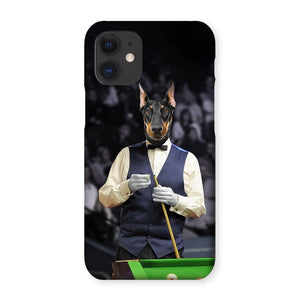 The Snooker Player: Custom Pet Phone Case - Paw & Glory - Dog Portraits - Pet Portraits