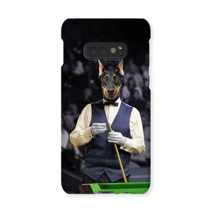 The Snooker Player: Custom Pet Phone Case - Paw & Glory - Dog Portraits - Pet Portraits