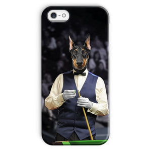 The Snooker Player: Custom Pet Phone Case - Paw & Glory - Dog Portraits - Pet Portraits