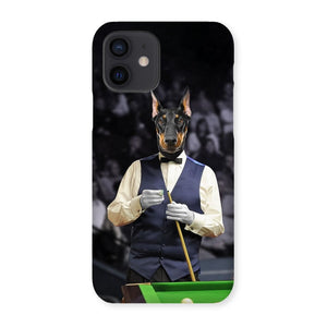 The Snooker Player: Custom Pet Phone Case - Paw & Glory - Dog Portraits - Pet Portraits