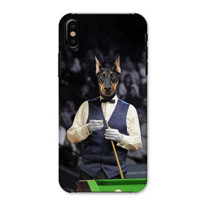 The Snooker Player: Custom Pet Phone Case - Paw & Glory - Dog Portraits - Pet Portraits