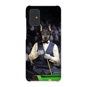 The Snooker Player: Custom Pet Phone Case - Paw & Glory - Dog Portraits - Pet Portraits