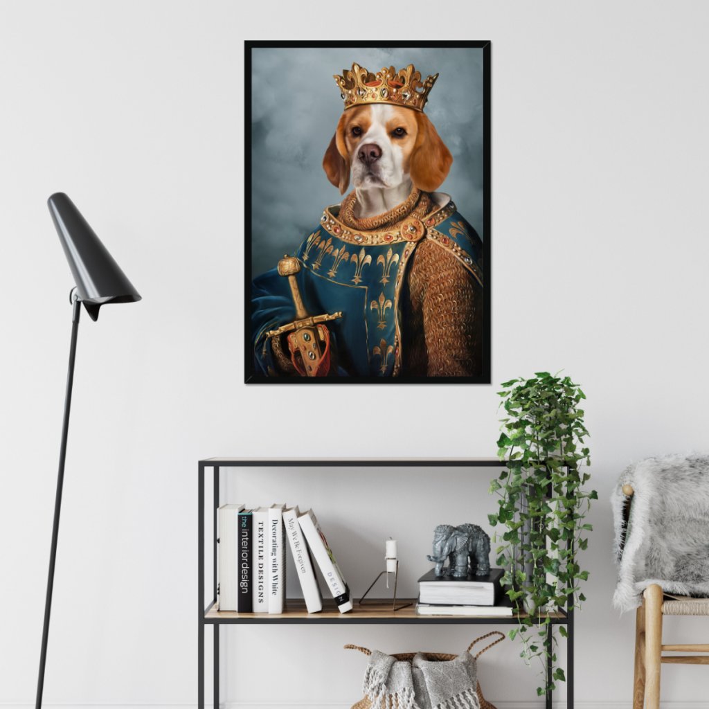 The Sovereign: Custom Pet Portrait