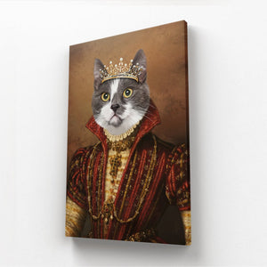 The Spanish Princess: Animal Art Canvas - Paw & Glory - Dog Portraits - Pet Portraits