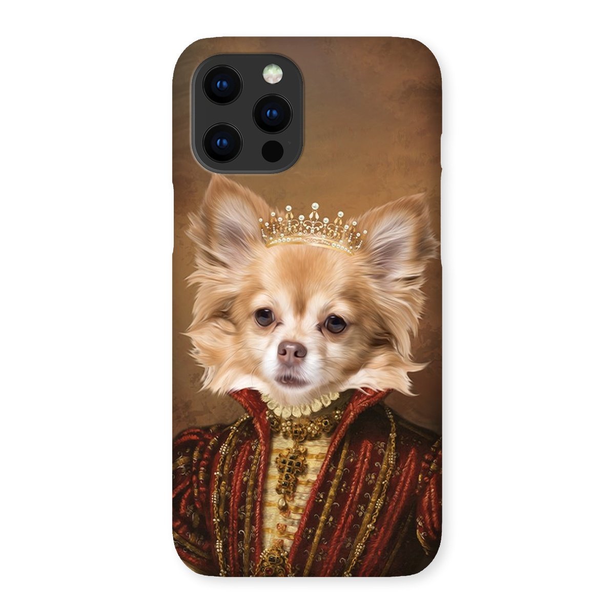 The Spanish Princess: Custom Pet Phone Case - Paw & Glory - Dog Portraits - Pet Portraits