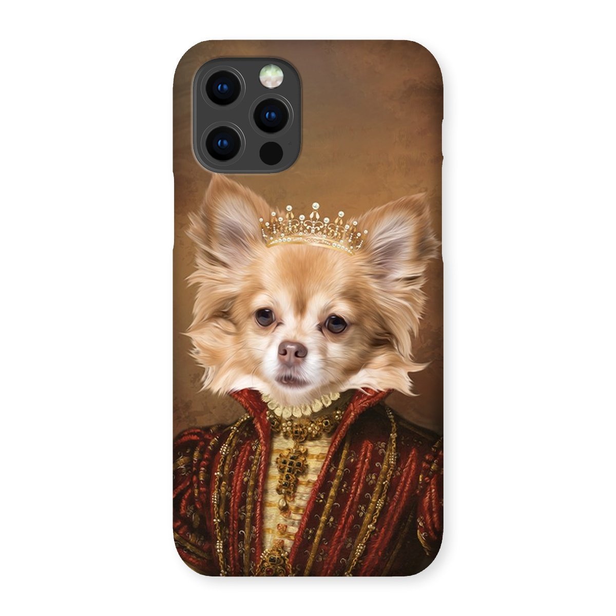 The Spanish Princess: Custom Pet Phone Case - Paw & Glory - Dog Portraits - Pet Portraits