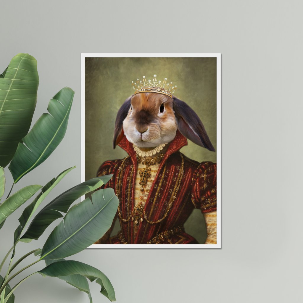 The Spanish Princess: Custom Pet Portrait