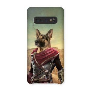 The Spartan: Custom Pet Phone Case - Paw & Glory - Dog Portraits - Pet Portraits