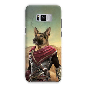 The Spartan: Custom Pet Phone Case - Paw & Glory - Dog Portraits - Pet Portraits