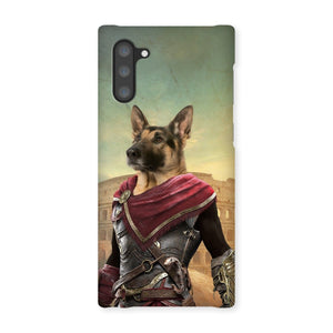 The Spartan: Custom Pet Phone Case - Paw & Glory - Dog Portraits - Pet Portraits