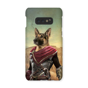 The Spartan: Custom Pet Phone Case - Paw & Glory - Dog Portraits - Pet Portraits