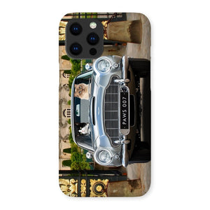 The Spy Car: Custom Pet Phone Case - Paw & Glory - Dog Portraits - Pet Portraits