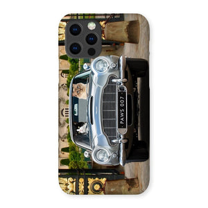 The Spy Car: Custom Pet Phone Case - Paw & Glory - Dog Portraits - Pet Portraits