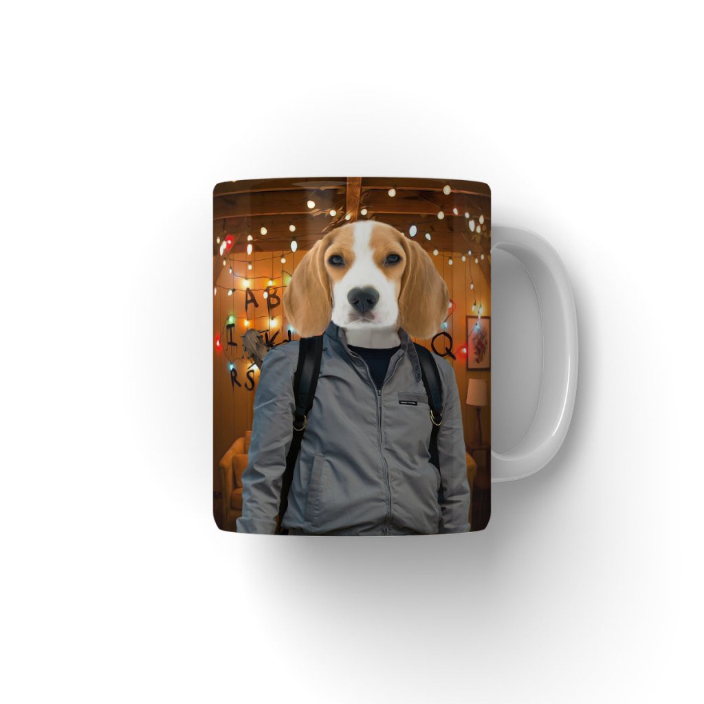 The Steve (Stranger Things Inspired): Custom Pet Coffee Mug - Paw & Glory - Dog Portraits - Pet Portraits