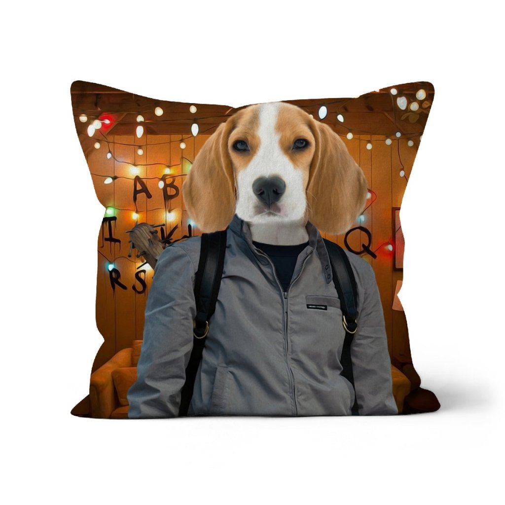 The Steve (Stranger Things Inspired): Custom Pet Pillow - Paw & Glory - Dog Portraits - Pet Portraits