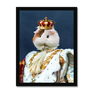 The Supreme: Animal Art Framed Portrait - Paw & Glory - Dog Portraits - Pet Portraits