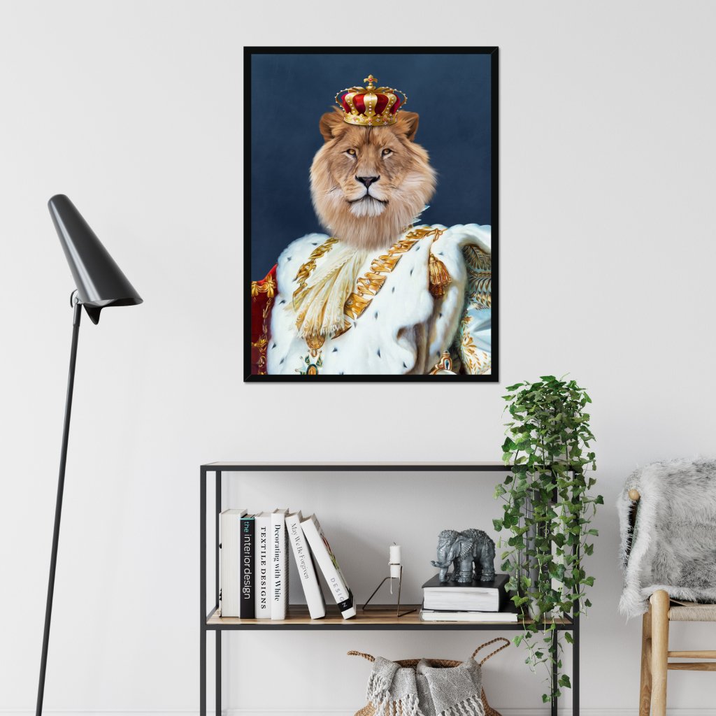 The Supreme: Animal Art Framed Portrait - Paw & Glory - Dog Portraits - Pet Portraits