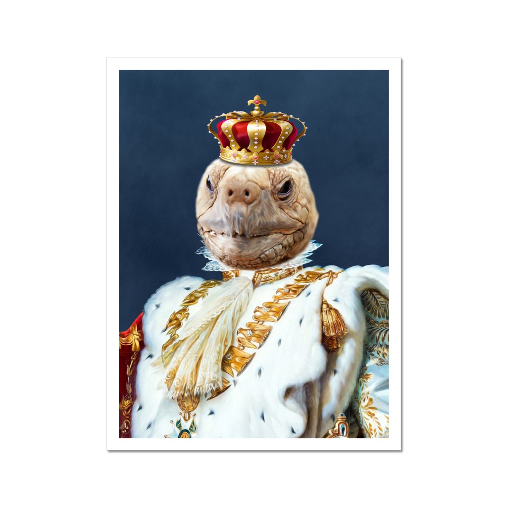 The Supreme: Animal Art Poster - Paw & Glory - Dog Portraits - Pet Portraits