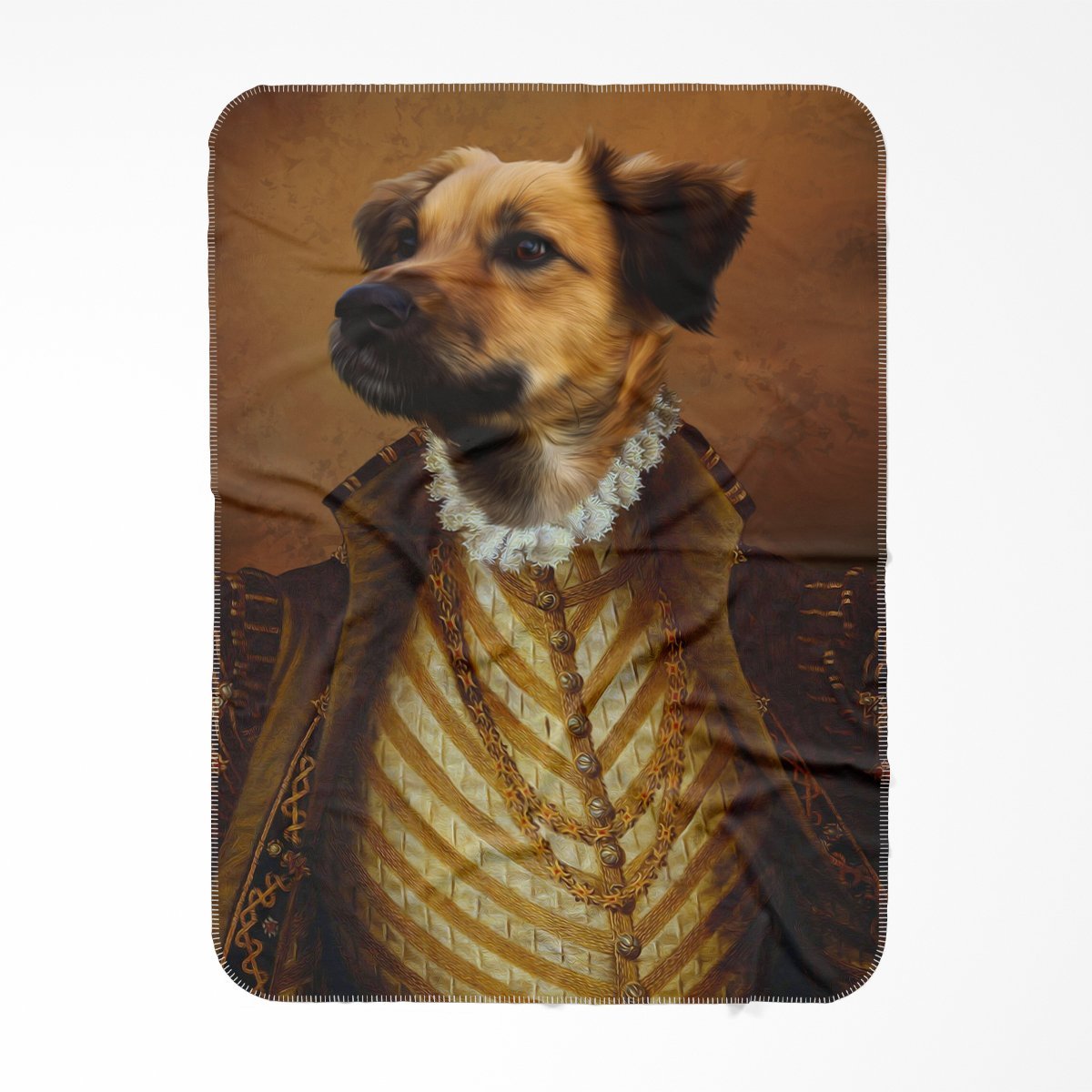 The supremo: Custom Pet Blanket - Paw & Glory - Dog Portraits - Pet Portraits