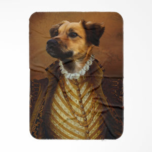 The supremo: Custom Pet Blanket - Paw & Glory - Dog Portraits - Pet Portraits