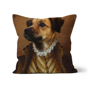 The Supremo: Custom Pet Pillow - Paw & Glory - Dog Portraits - Pet Portraits