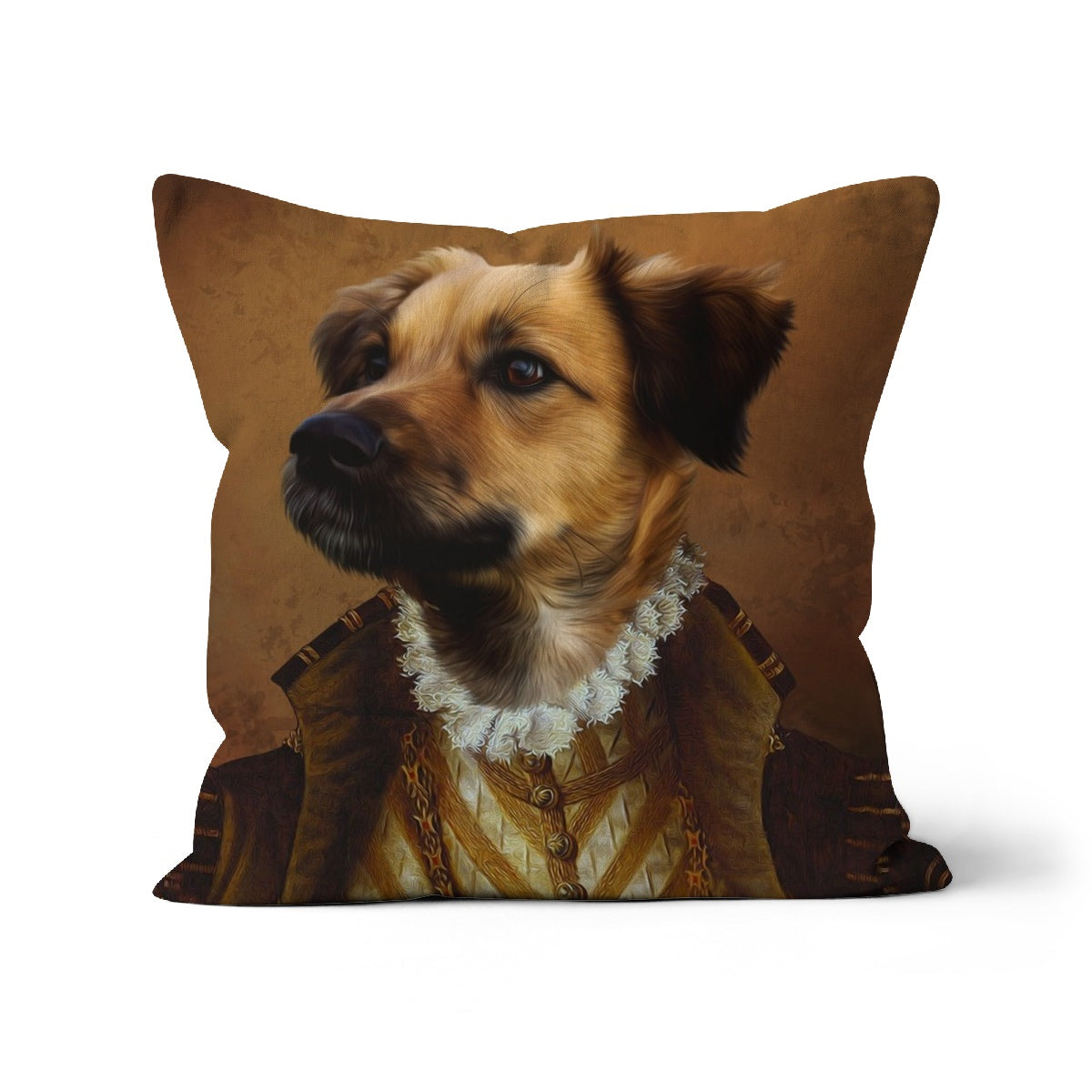 The Supremo: Custom Pet Pillow - Paw & Glory - Dog Portraits - Pet Portraits