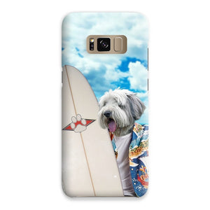 The Surfer: Custom Pet Phone Case - Paw & Glory - Dog Portraits - Pet Portraits