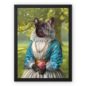 The Sweetheart: Custom Pet Canvas - Paw & Glory - Dog Portraits - Pet Portraits