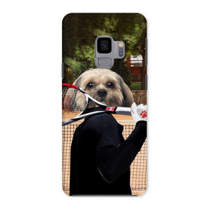 The Tennis Champion: Custom Pet Phone Case - Paw & Glory - Dog Portraits - Pet Portraits