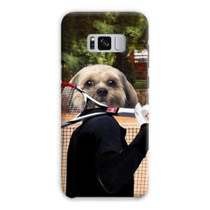 The Tennis Champion: Custom Pet Phone Case - Paw & Glory - Dog Portraits - Pet Portraits