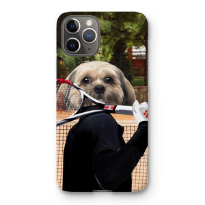 The Tennis Champion: Custom Pet Phone Case - Paw & Glory - Dog Portraits - Pet Portraits